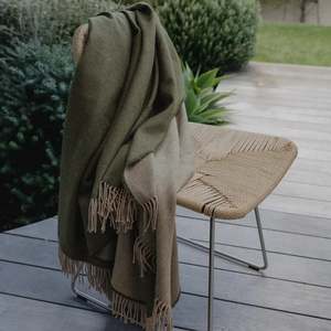 Luxury: Harris Merino Wool Throw
