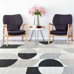Luxury: Brax Overlay Grey Rug