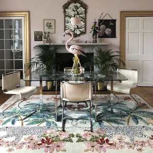 Wendy Morrison Rug - Leopard Palms Light