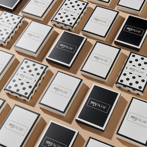 Myscar Body silicone strips - small 7.5cm - 4 month supply Myscar