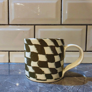All Ceramics: Limited Edition Checkered Mug