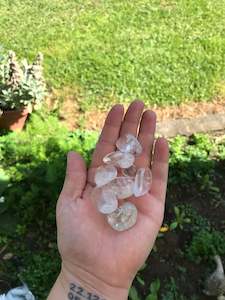 Clear Quartz Tumble Stones