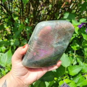 Labradorite Collection: Pink Sunset Labradorite Freeform $120