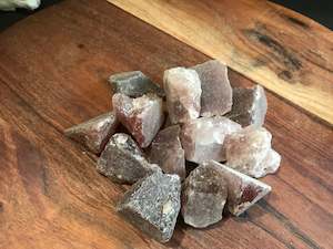 Raw Pieces: Raw strawberry Quartz