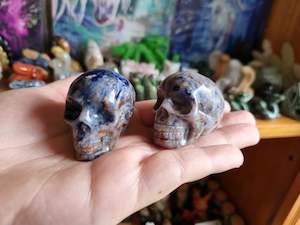 Skulls: Sodalite Skulls