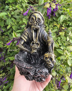 Incense Cones Sticks Incense Holders Backflow Burners: Skull Backflow Incense Burner