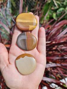 Flat Stones Worry Stone: Polychrome Jasper Flat Stones
