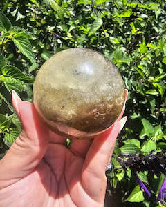 Spheres: Smokey Citrine Sphere