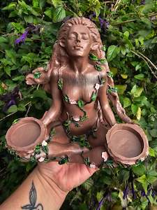 Mother Nature Tealight Holder