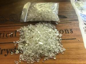 Natural Citrine Chip Bag