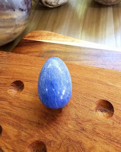 Hearts Available: Blue Quartz Egg
