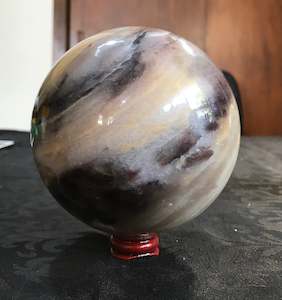Silky fluorite Sphere