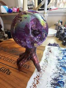 Dyed Sphalerite Sphere #1