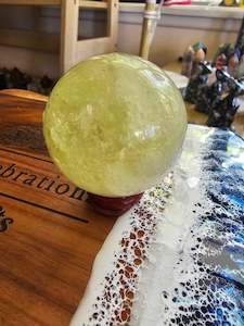 Natural Citrine Sphere