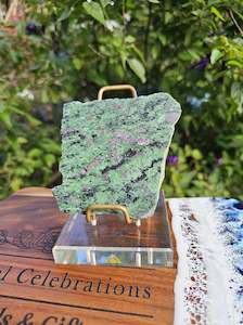 Ruby In Zoisite Slab