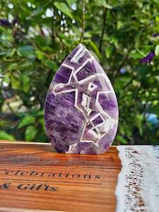 Palm Stones: Dream Amethyst Freeform