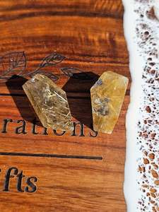 Gold Rutilated Quartz Mini Freeform