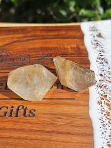 Gold Rutilated Quartz Mini Freeform