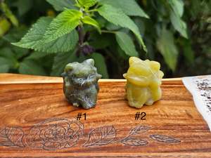 9 Tailed Fox Crystal Carvings