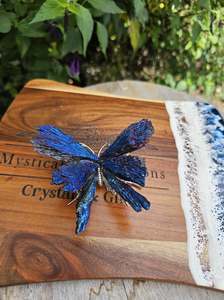 Titanium Aura Kyanite Butterfly