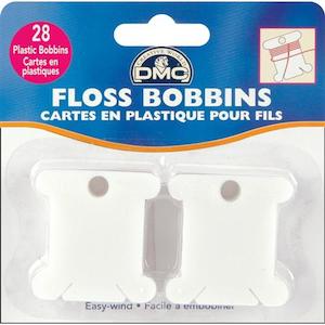 DMC Floss Bobbins PLASTIC 28
