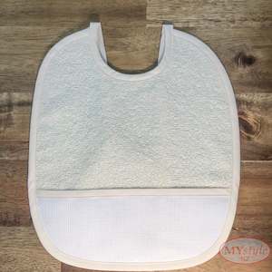 Craft And Embroidery Accesories: DMC Baby Bib - Cream