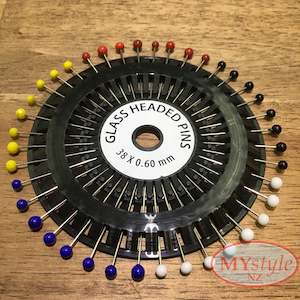 Glass Head Pins