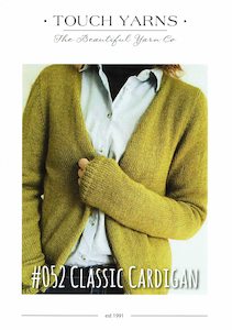Knitting Patterns: Touch Yarns Classic Cardigan