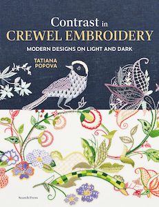 Contrast in Crewel embroidery - Tatania Popova