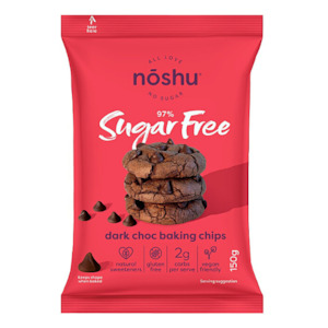 Baking Chocolate: Dark Choc Baking Chips 150g - Clearance