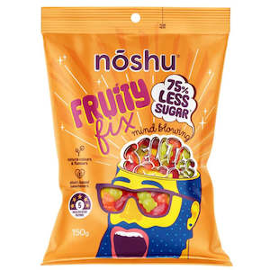 CLEARANCE - Noshu Fruity Fix Gummy Lollies 150g