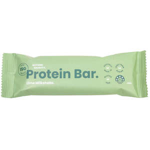 Nutrition Bars: Nothing Naughty Protein Bar - Lime Milkshake