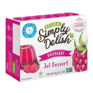 Desserts: Raspberry Flavour Jelly 20g
