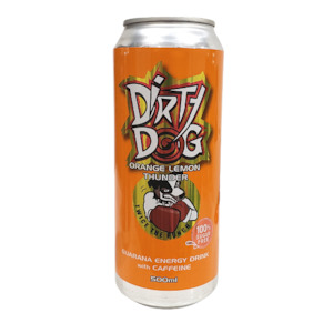 Drinks Tonics: Orange Lemon Thunder Guarana Energy Drink 500ml