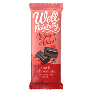 Chocolate Carob: Raspberry Crush Dark Chocolate 90g