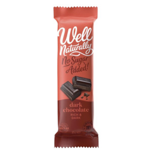 Well Naturally: Rich Dark Chocolate 45g
