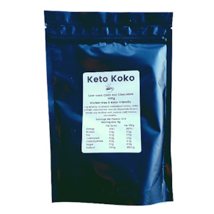 Chocolate Carob: Keto Koko Low-Carb Chilli Hot Chocolate 300g