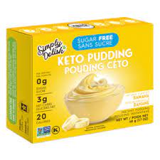 Simply Delish: Banana Flavour Instant Pudding 48g