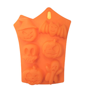 Moulds: 6 Cavity Silicone Halloween Mould