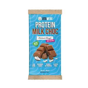 Protein Milk Choc Coconut Rough Bar 100g