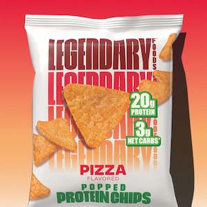 Pizza | Popped Protein Chips- 1x packet