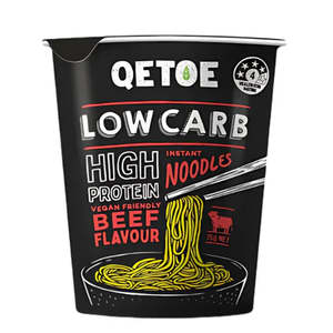 Keto: Low Carb High Protein Instant Cup Noodle - Beef Flavour