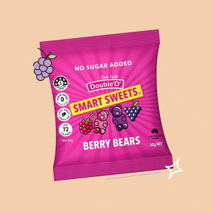 Lollies: Smart Sweets Berry Bears 50g