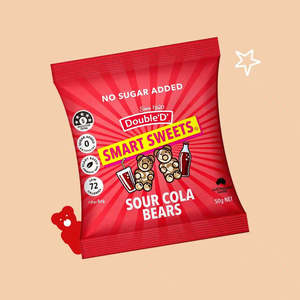 Lollies: Smart Sweets Sour Cola Bears 50g