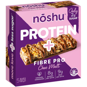Protein+ Choc Malt Fibre Pro Bars