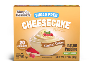 Keto: Cheesecake Sugar Free Instant Pudding 48g