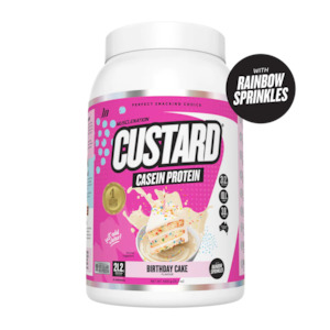 Gluten Free: CUSTARD CASEIN PROTEIN