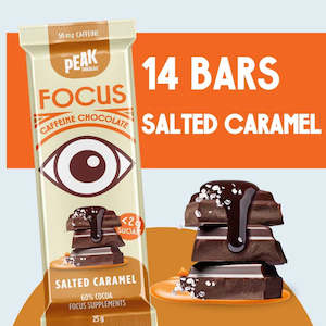 New Arrivals: PEAK CHOCOLATE FOCUS Box of 14 bars