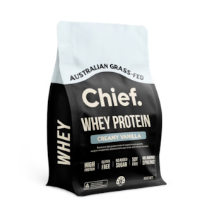Chief Nutrition Grass-fed Whey Protein Powder (30 serves) COMING SOON