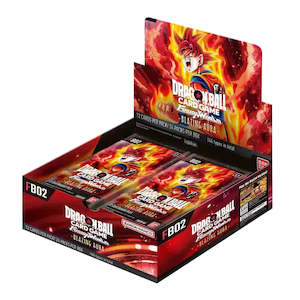 Dragon Ball Super Fusion World Blazing Aura FB02 Booster Box